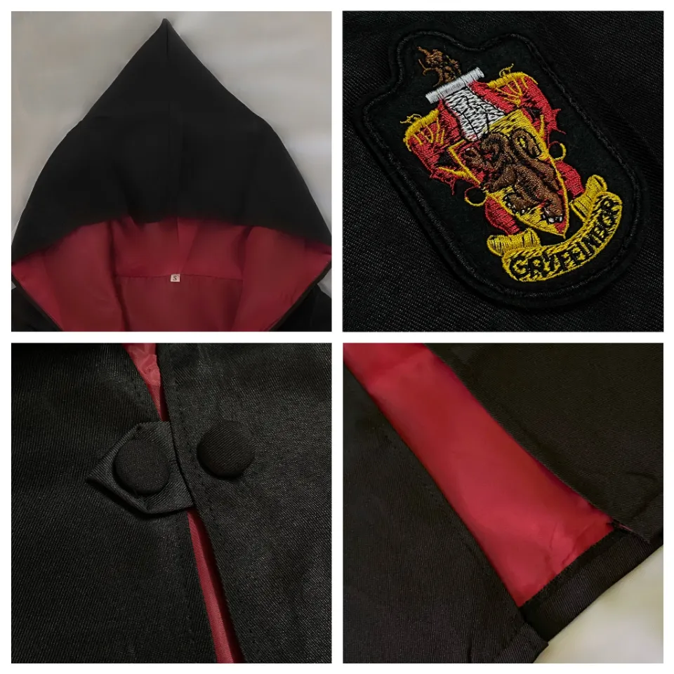 Hàng 2hand) Áo choàng Harry Potter Gryffindor Slytherin Ravenclaw  Hufflepuff | Shopee Việt Nam