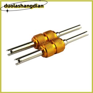 [Duola] Universal Tire Valve Core Stems Remover Screwdriver Tool Dual Use Car Accessories