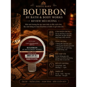 [Note Mùi] Lõi Tinh Dầu Thơm Xe Ô Tô Bath and Body Works  ( Nước Hoa Xe Hơi )
