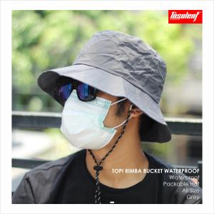 Insolent - Topi Bucket Rimba Waterproof Packable Hat Buat ke gunung muncak camping berburu