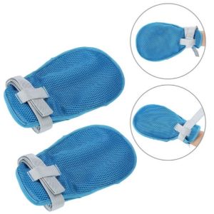 Restraint Gloves Finger Control Mitts Hand Infection Protectors Finger Hand Fixed Gloves for Elderly Patients