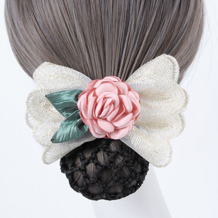 TINSLEY Spring Clip Korean Bow Hairclip Hair Bands Ponytail Clip Bun ...