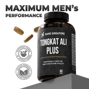 Nano Singapore Tongkat Ali Plus - Male Enhancement with Tongkat Ali + Maca - 16 All Natural Herbs w/ Tongkat Ali Maca Ginseng Male Max Extreme