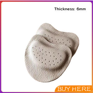 Buy Here แผ่นรองเท้า กันลื่น ฟองน้ําหนาติดหน้าเท้า ยืดหยุ่นนุ่มเท้า Women insoles