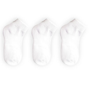citykids plain quarter socks halfterry pack of 3