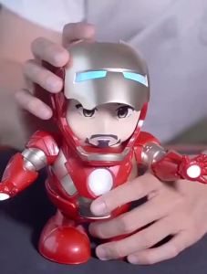 Dance Hero toy for kids Dancing Robot with light and music  Spider Man Batman. Marvel DC Figures.HEYBABE