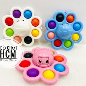 [SIÊU HOT] Đồ chơi con quay spinner bạch tuộc cảm xúc squid game pop it fidget toy bóp bong bóng giúp giảm căng thẳng xả stress