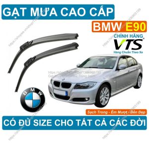 Gạt Mưa Kính Lái BMW E90 Cặp Gạt Mưa Kính Lái Cho Các Dòng Xe BMW E90 Có Đủ Size Cho Các Đời Xe BMW E90