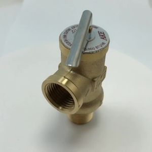 YA-15 Brass Relief Valve 1/1.5/2/3/4/5/6/7/8/9/10Bar Opening Pressure Safety Valve BSP1/2" for cold water pump protection