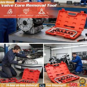 [Vktech] 10pcs A Set Valve Spring Dismounting Clamp Special Auto Repair Tool