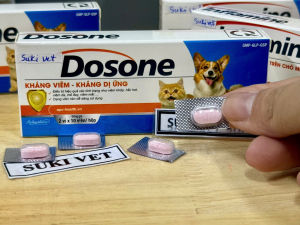 DOSONE - [ BÁN LẺ VIÊN ] - SẢN PHẨM HỖ TRỢ CÁC VẤN ĐỀ SỨC KHỎE CHO CHÓ MÈO - HÀNG CHÍNH HÃNG Á CHÂU