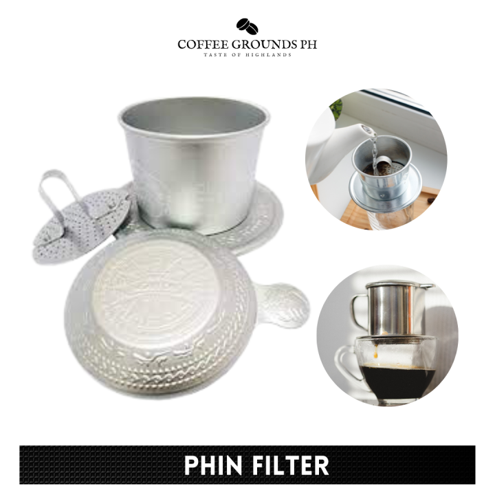 Coffee Grounds PH Phin Filter for Vietnamese and Philippine Coffee