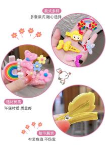 Korean Kids Hair Clip Hair Accessories Girls Hairpins Set