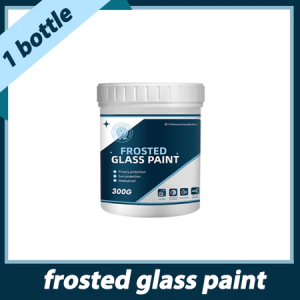 CROWN Frosted Glass Paint and Primer Suitable for Indoor and Outdoor Use Glass Privacy Window 玻璃磨砂漆