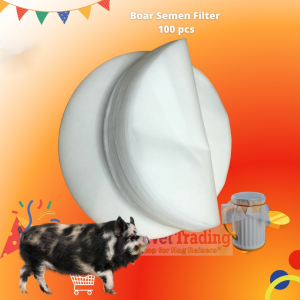 100 pcs Boar Semen Filter artificial insemination quality filter paper pig semen collection filter Veterinary artificial insemination semen filter paper