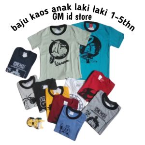 Kaos anak laki-laki/baju kaus anak cowok balita