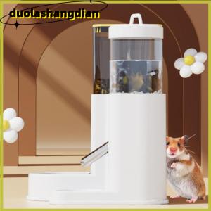 [Duola] Công Suất Lớn 2in1 Hamster Trung Chuyển Và Waterer Leakproof Tự Động Trung Chuyển Nước Dispenser Rò Rỉ Bằng Chứng Thực Phẩm Vật Nuôi Nhỏ Nguồn Cung Cấp