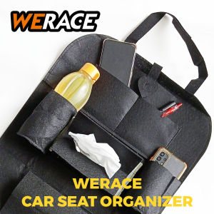 WERACE Car Seat Organizer Tas Mobil Multifungsi Kantong Belakang Kursi Jok