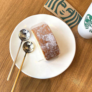 Starbuck Coffee Spoon 15cm 304 Stainless Steel Mug Spoon Goddess Dessert Stirring Spoon Couple Gifts