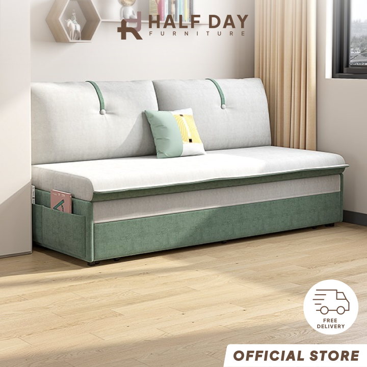 Pre Order Halfday Foldable Sofa Bed With Storage Multifunctional Sofa Bed Washable Sofa Pre Order Halfday Foldable Sofa Bed With Storage Multifunctional Sofa Bed Washable Sofa