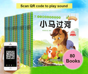 80 Books Set Children Chinese Storybooks with Pinyin Fairy Tales Story Book Bedtime Storybook Enlightenment Preschool Early Learning With Reading Sound