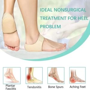 1Pair Heel Protectors Heel Cups Gel Heel Cushion Support for Plantar Fasciitis Heel Pain Achilles Tendinitis Dry Cracked Heels Heel Pads for Men & Women