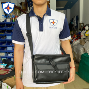 Túi đeo mini đựng đồ nghề dụng cụ vải bạt dày dành cho thợ điện lực viễn thông