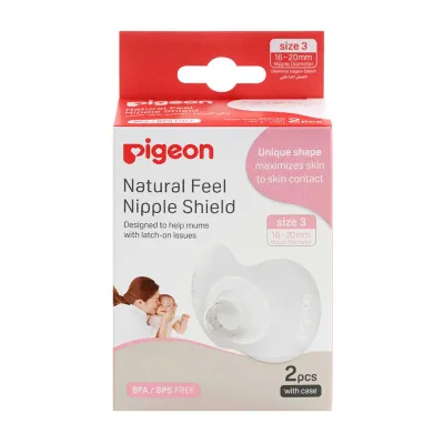 Pigeon (PIGEON) Natural Feel Nipple Shield L(16-20mm)