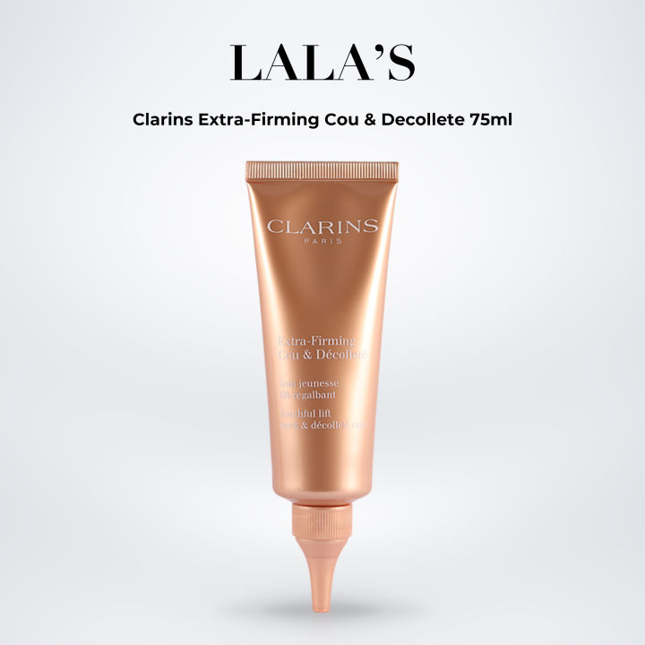 Clarins Revitalizing Elastic Neck Cream Lightens Neck Lines Smoothes Lines Neck Lift Firms 5693