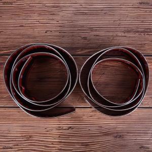 [COD] shiou 1Pcs Universal Car Door Bumper Decoration Moulding Trim Chrome Strip