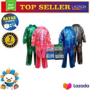 Jas Hujan Elmondo Jas Hujan Setelan Genesis 923 - Raincoat Dewasa Jaket Celana Pria Wanita Murah Jas Hujan Setelan Dewasa Jas Hujan Elmondo Dewasa Mantel Elmondo