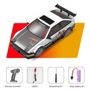 1:20 รถแข่งรถดริฟท์ของเล่นควบคุมระยะไกลรถ RC ดริฟท์ความเร็วสูงสเปรย์แข่งรถ Quad Drive 2.4G รถของเล่นเด็ก