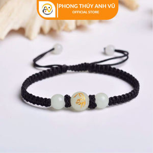 Vòng tay 12 con giáp - vòng chỉ may mắn cho người tuổi dần - vòng tay tuổi hổ có khai quang điểm nhãn - Phong Thủy Anh Vũ