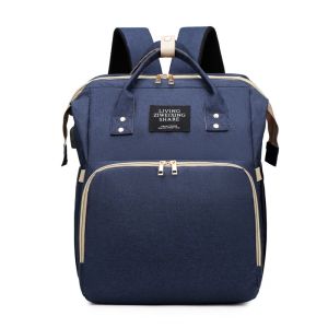 FYG1425 Tas Perlengkapan Bayi Multifungsi 2 in 1 Kasur Tidur Tas Ransel Diaper Bag