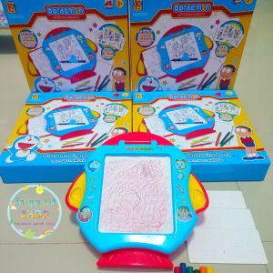 กระดานระบายสีตัวต่อโดราเอมอน Doraemon Puzzle Drawing Board สมุดภาพระบายสี ของเล่นเด็ก เสริมพัฒนาการและทักษะของเด็ก ลิขสิทธ์ถูกต้อง