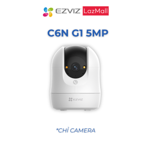 [MỞ BÁN] Camera EZVIZ C6N G1 8MP/5MP - Góc siêu rộng Nhận Diện Người và Thú Cưng WDR Giảm Chói Sáng Chạm Gọi Nhanh
