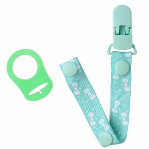 Boho kẹp giữ khăn choàng cho bú 6 màu sắc teethers bé Binkies clip cho bé trai grils mọc răng Dây đeo với kẹp giữ
