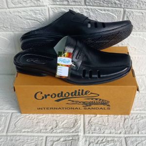 Sepatu Sandal Selop Kulit Pria