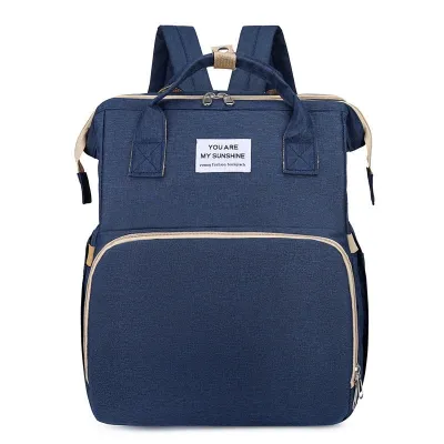 TAS BAYI 6003 - Tas Bayi Multifungsi YOUAREMYSUNSHINE Tas Perlengkapan Bayi Multifungsi 2in1 Kasur Tidur Tas Ransel Diaper Bag Anello - H1
