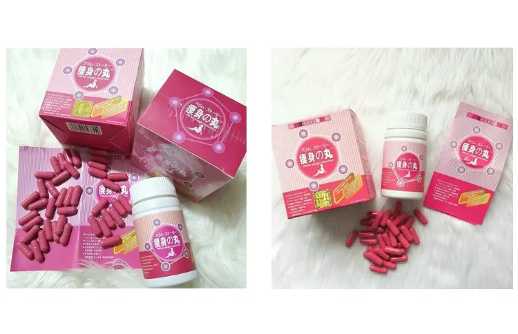 Original Japan Hokkaido Weight Loss Slimming Pills 40 Pink