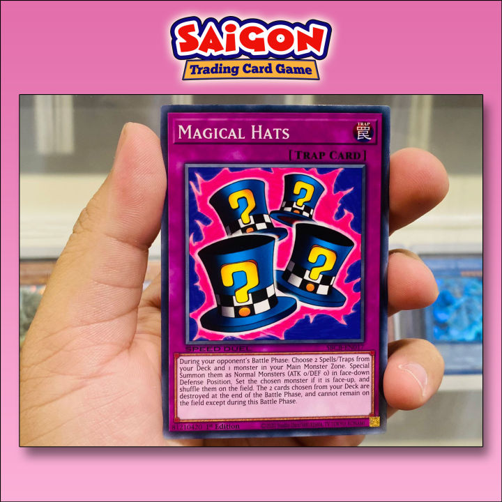 Th bi YugiOh M SBCB-EN017 - Magical Hats - Common - 1st Edition | Lazada.vn Th bi YugiOh M SBCB-EN017 - Magical Hats - Common - 1st Edition | Lazada.vn
