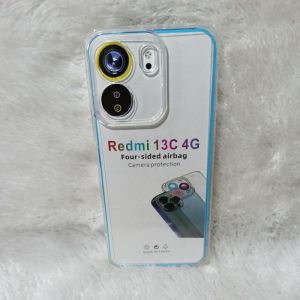 SoftCase Casing Xiaomi Redmi 13C/POCO C65 Silikon Case Selikon Clear Bening Transparan TPU Space