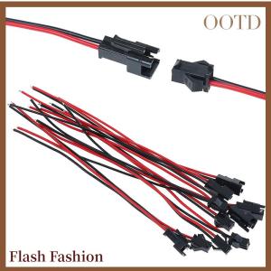[Falsh F] 15cm 10Pcs long JST SM 2pins plug male to female wire connector