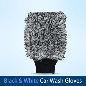 Non-Slip Ultra Soft Microfiber Wheel Cleaning Glove Mitt Car Rim Spokes Brush