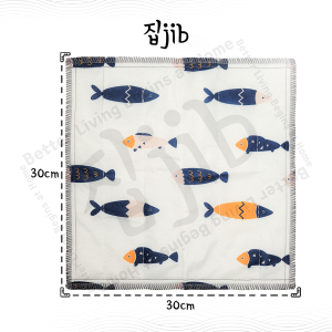 JIB Kitchen Dishcloth / Kain Lap Dapur / Dish Towel Anti Minyak / Serbet Daya Serap Tinggi / Handuk Dapur