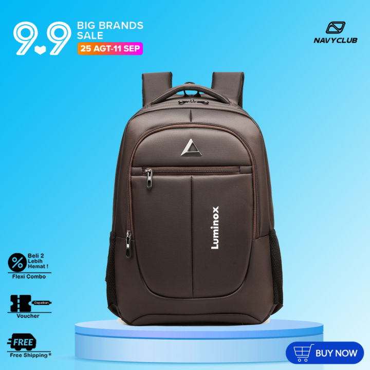 Luminox Tas Ransel Laptop Tas Punggung Backpack Up to 15 inch