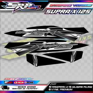STRIPING VARIASI HONDA SUPRA X 125 / STICKER LIST MOTOR HONDA SUPRA X 125