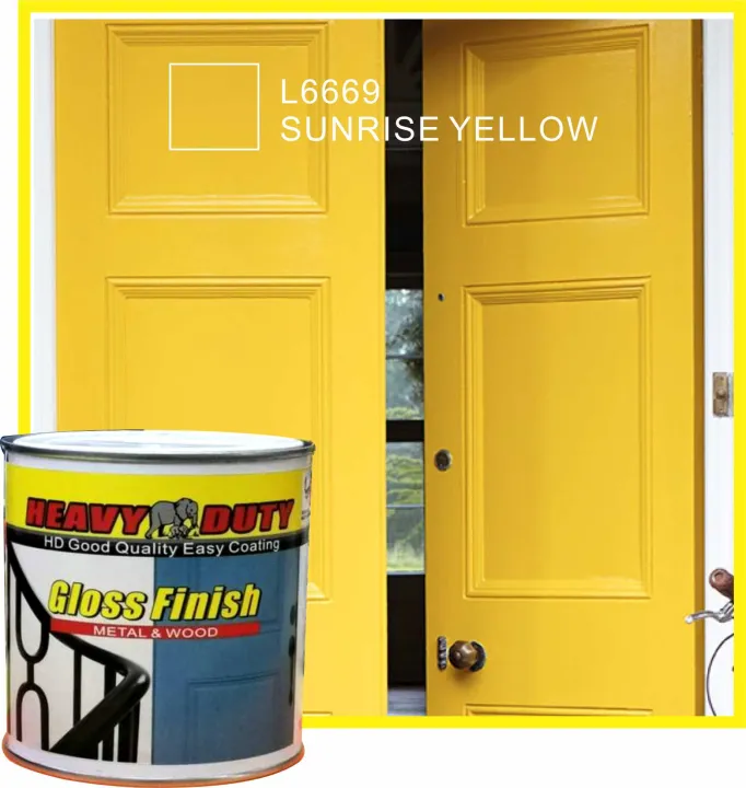 L6669%20SUNRISE%20YELLOW%201L%20(%201%20LITER%20)%20HEAVY%20DUTY%20High%20Gloss%20Finish%20Paint%20for%20Wood%20&%20Metal%20(%20Fast%20Dry%20/%20Good%20Coverage%20)%20-%20Image%202
