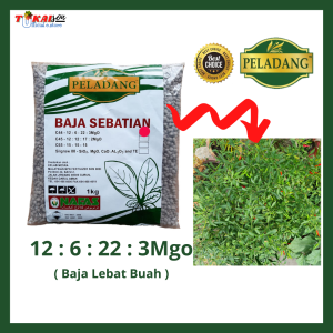 [ Ready Stock ] Baja Buah NPK 12:6:22 - Baja Pokok Baja Buah Baja Bunga Baja Sayur Baja NPK Baja Peladang Baja Subur Baja Bunga Lebat Baja Buah Lebat Baja