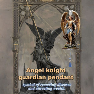 Angel Pendant/Protective Charm Car Interior Accessory/Guardian Decoration For Stability And Elegance/Versatile Hanging Ornament